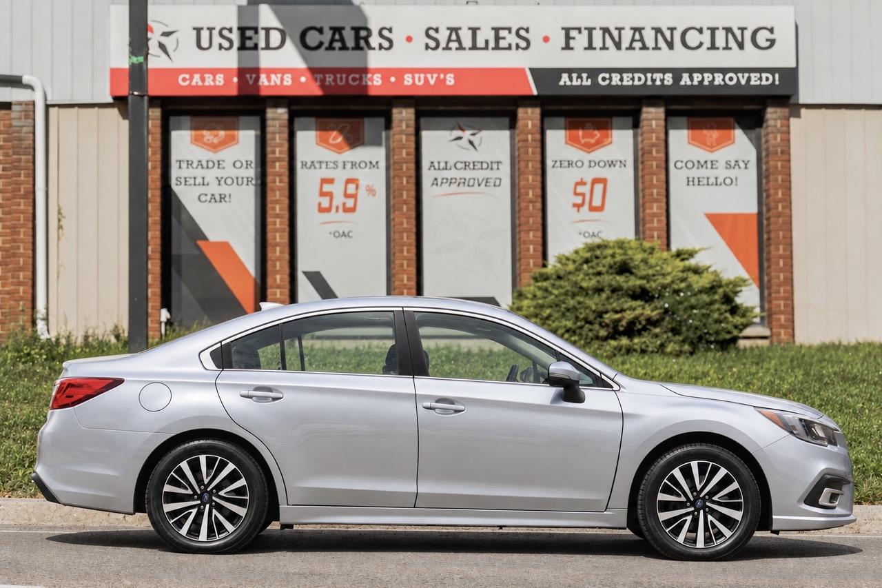 Blue 2019 Subaru Legacy Sedan Continuously Variable Transmission