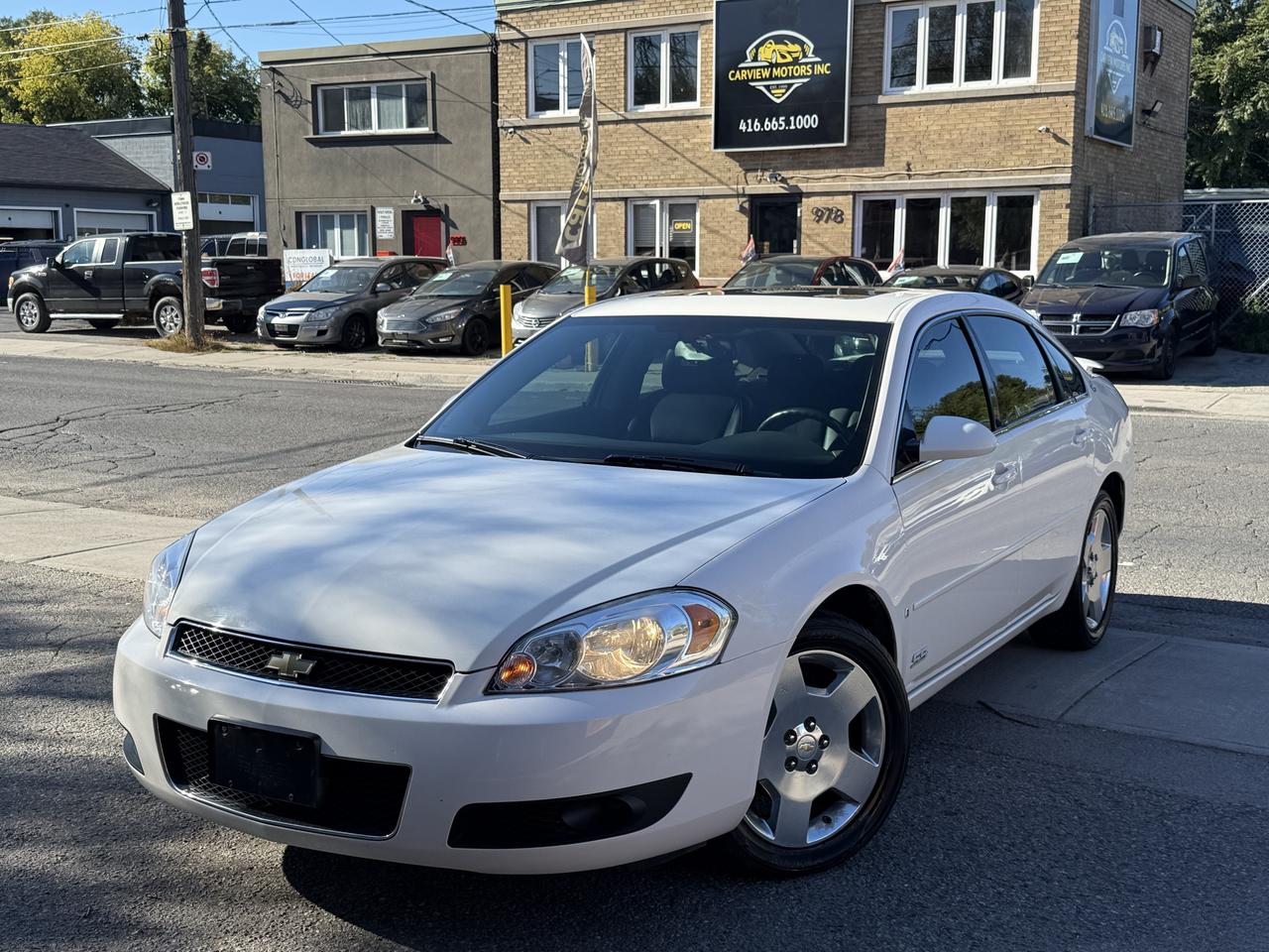 White 2007 Chevrolet Impala Sedan Front-Wheel Drive Automatic