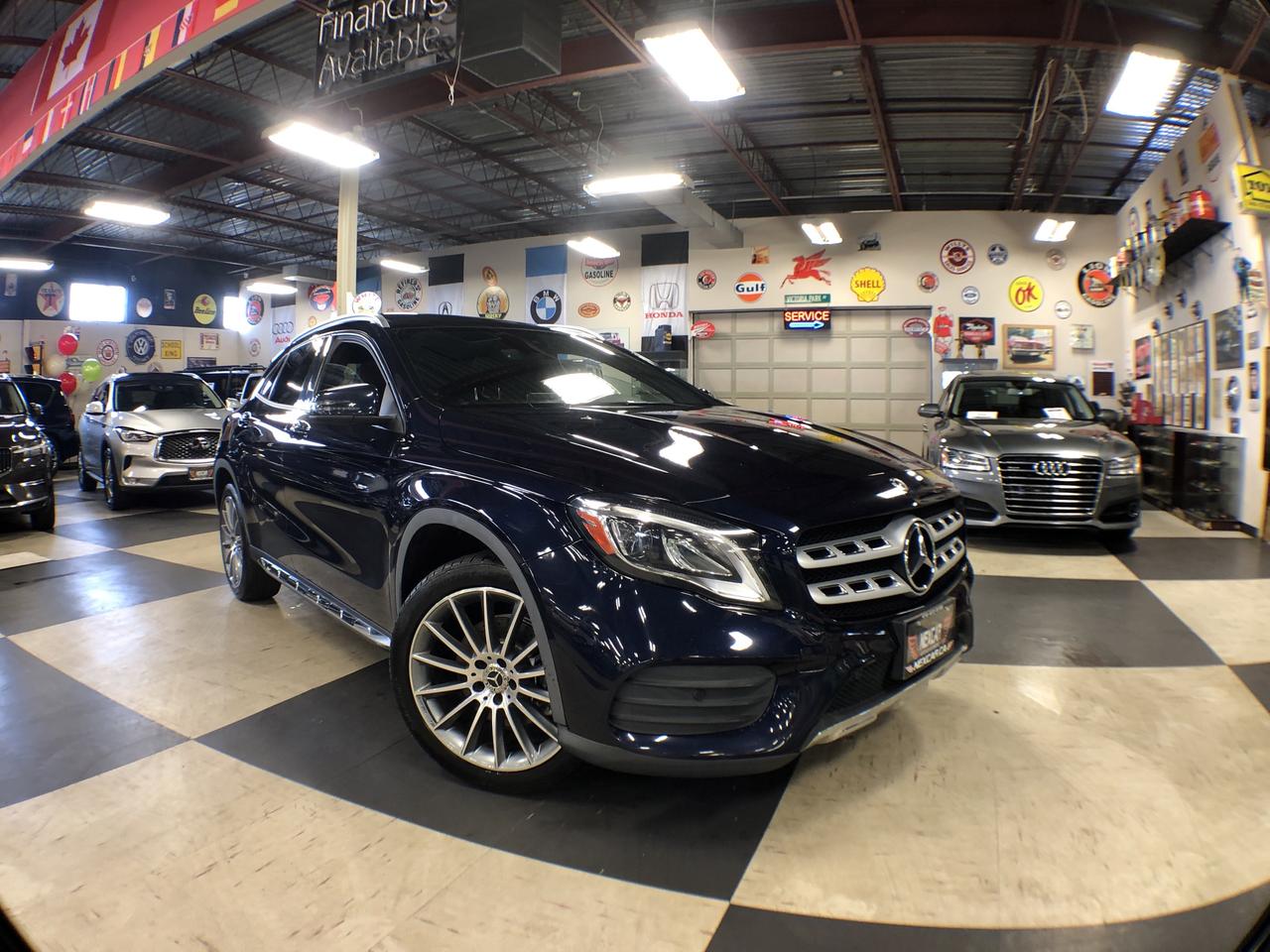 Blue 2018 Mercedes-Benz GLA SUV / Crossover All-Wheel Drive Automatic