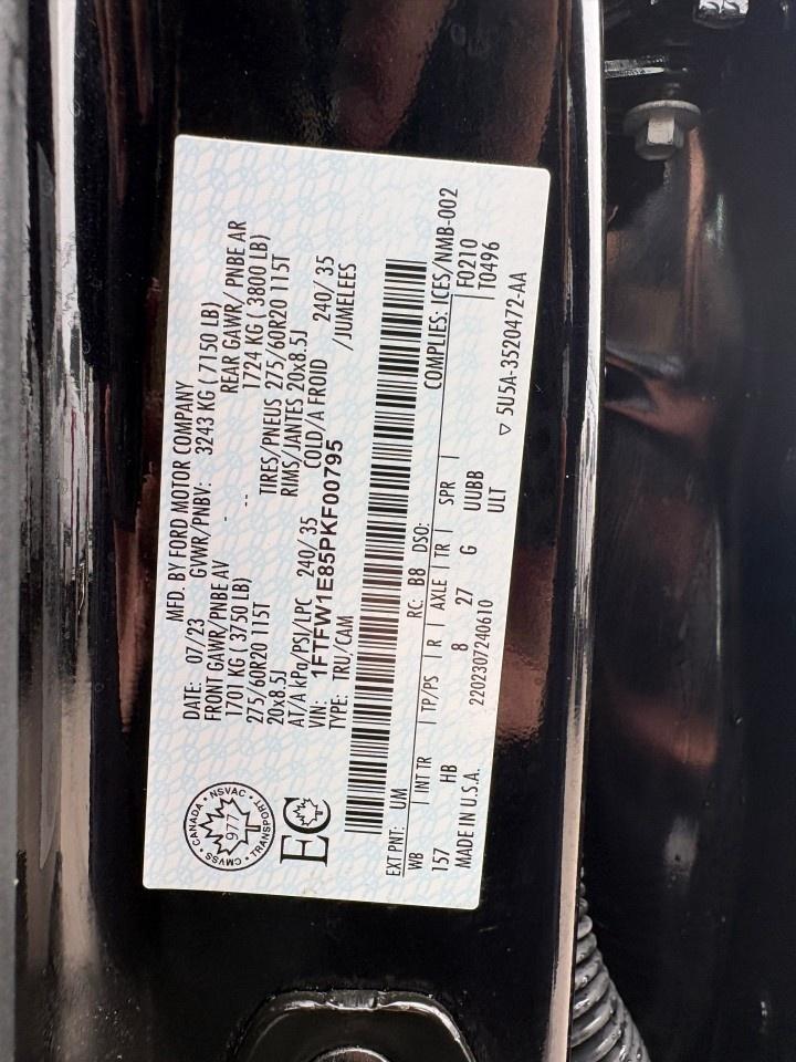 2023 Ford F-150 Lariat 4WD SuperCrew 6.5' Box Photo