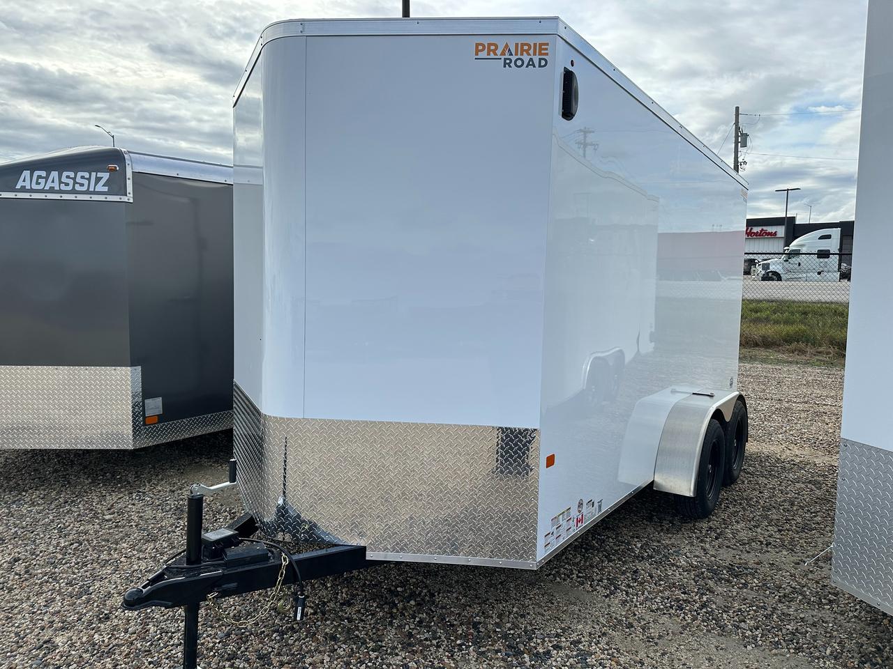 2027 Prairie Road Enclosed Cargo 7 x 14 Prairie Road Ramp Door Photo