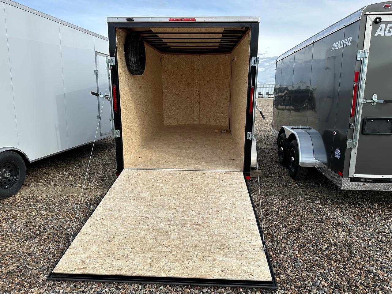 2027 Prairie Road Enclosed Cargo 7 x 14 Prairie Road Ramp Door Photo
