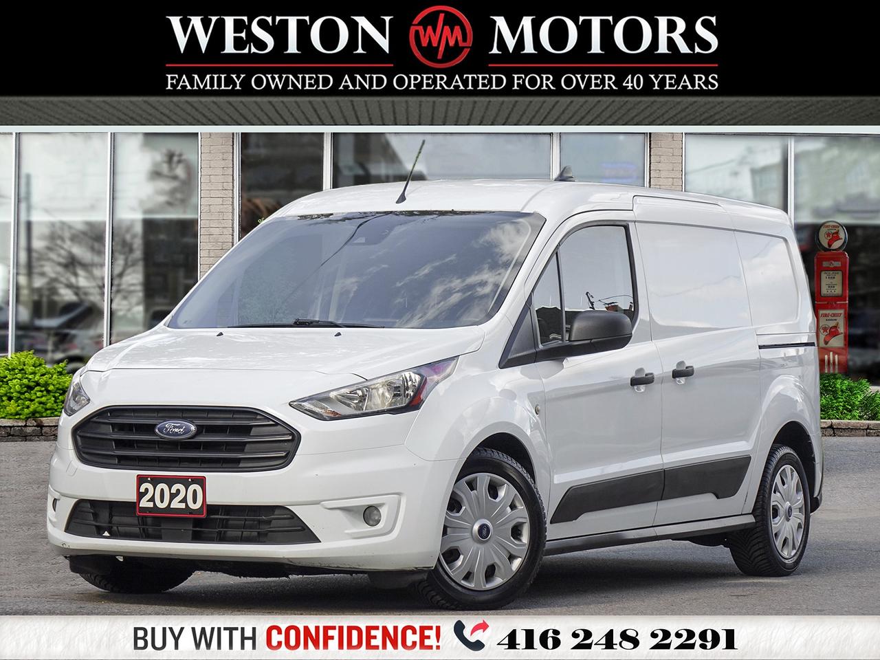 White 2020 Ford Transit Connect Van Automatic