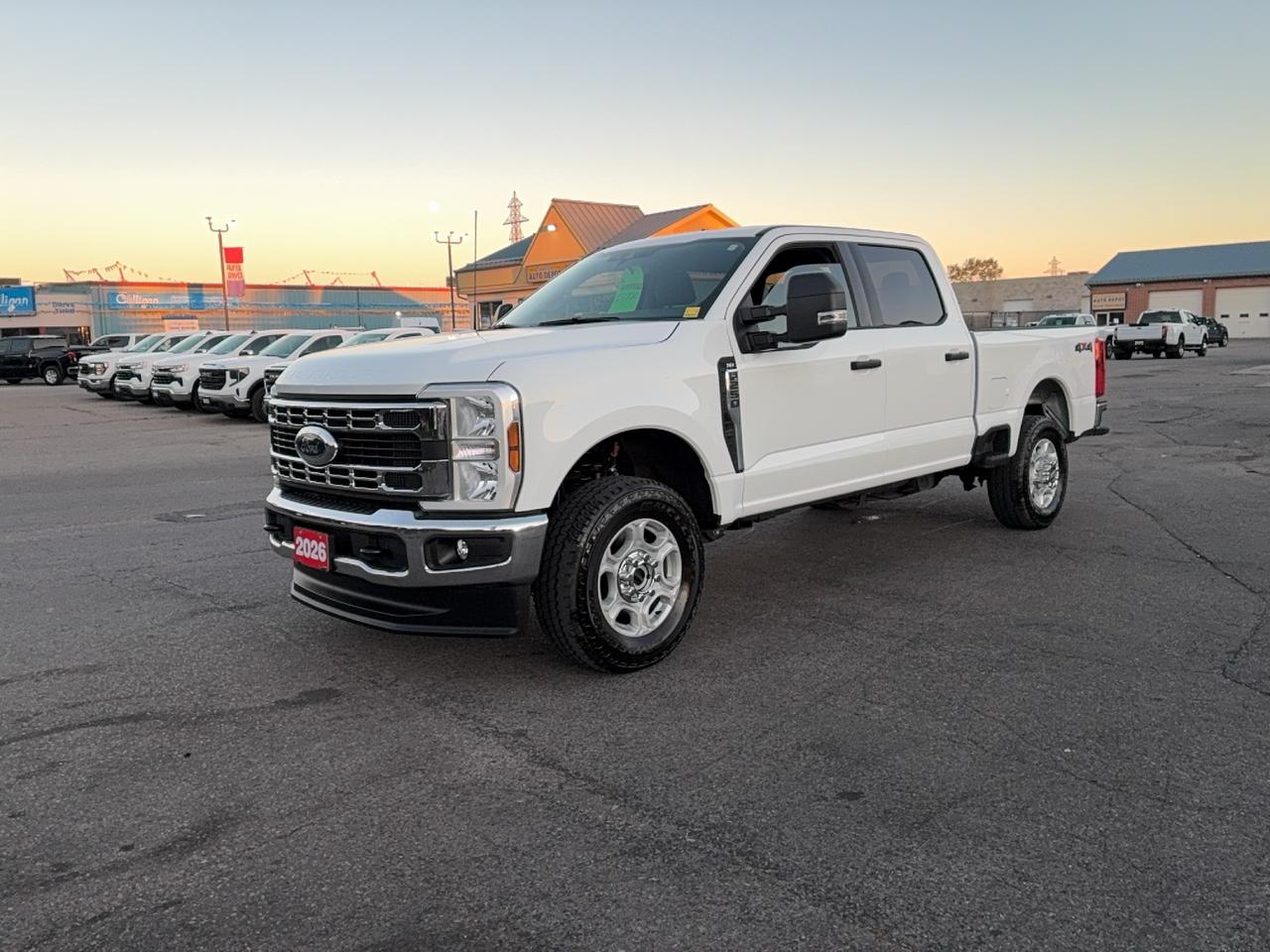 White 2026 Ford F-250 Super Duty Pickup Truck Four-Wheel Drive Automatic