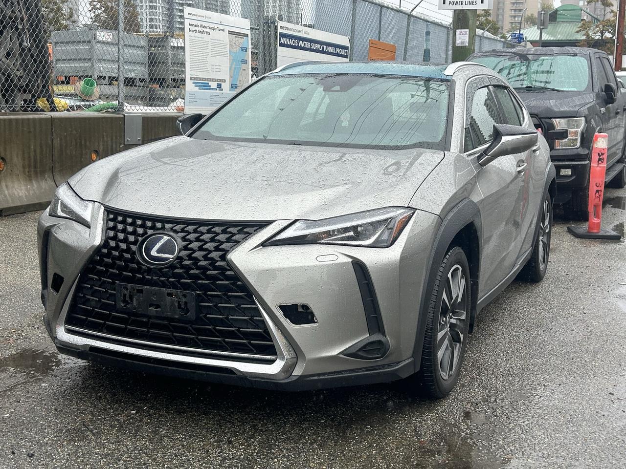 Gray 2020 Lexus UX Hybrid SUV / Crossover All-Wheel Drive Continuously Variable Transmission