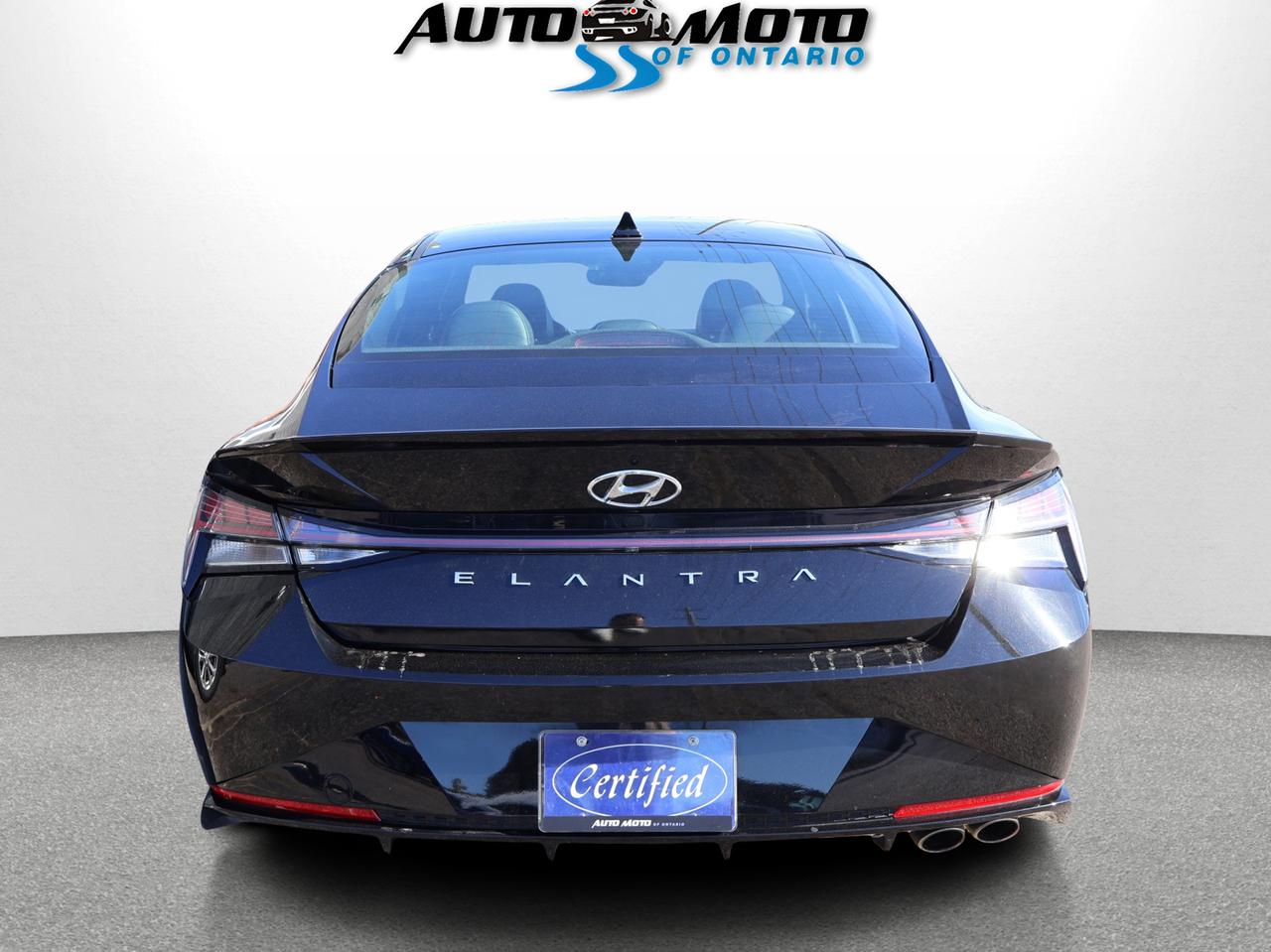 2021 Hyundai Elantra N-LINE *1 OWNER* CAMERA NAV BLUETOOTH LEATHER HEATED SEATS SUNROOF CRUISE ALLOYS Photo