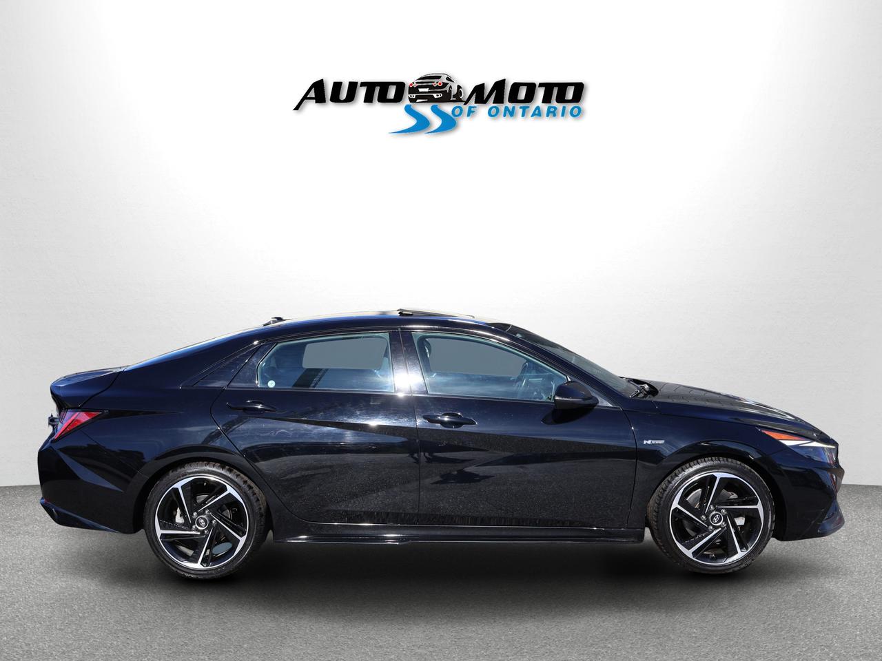 2021 Hyundai Elantra N-LINE *1 OWNER* CAMERA NAV BLUETOOTH LEATHER HEATED SEATS SUNROOF CRUISE ALLOYS Photo