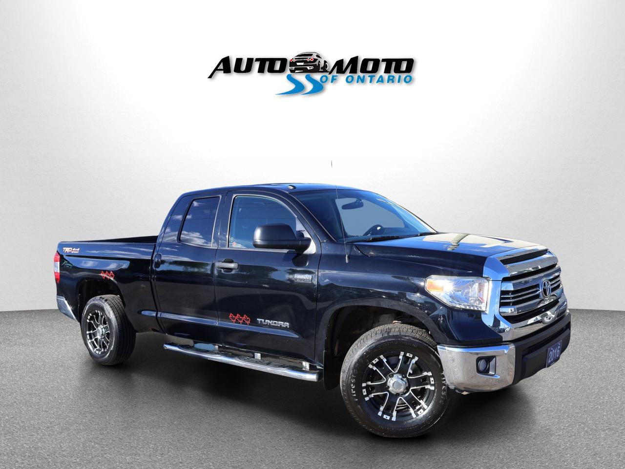 2016 Toyota Tundra V8 I-FORCE TRD SPORT 4X4 CERTIFIED CAMERA BLUETOOTH CRUISE ALLOYS - Photo #1