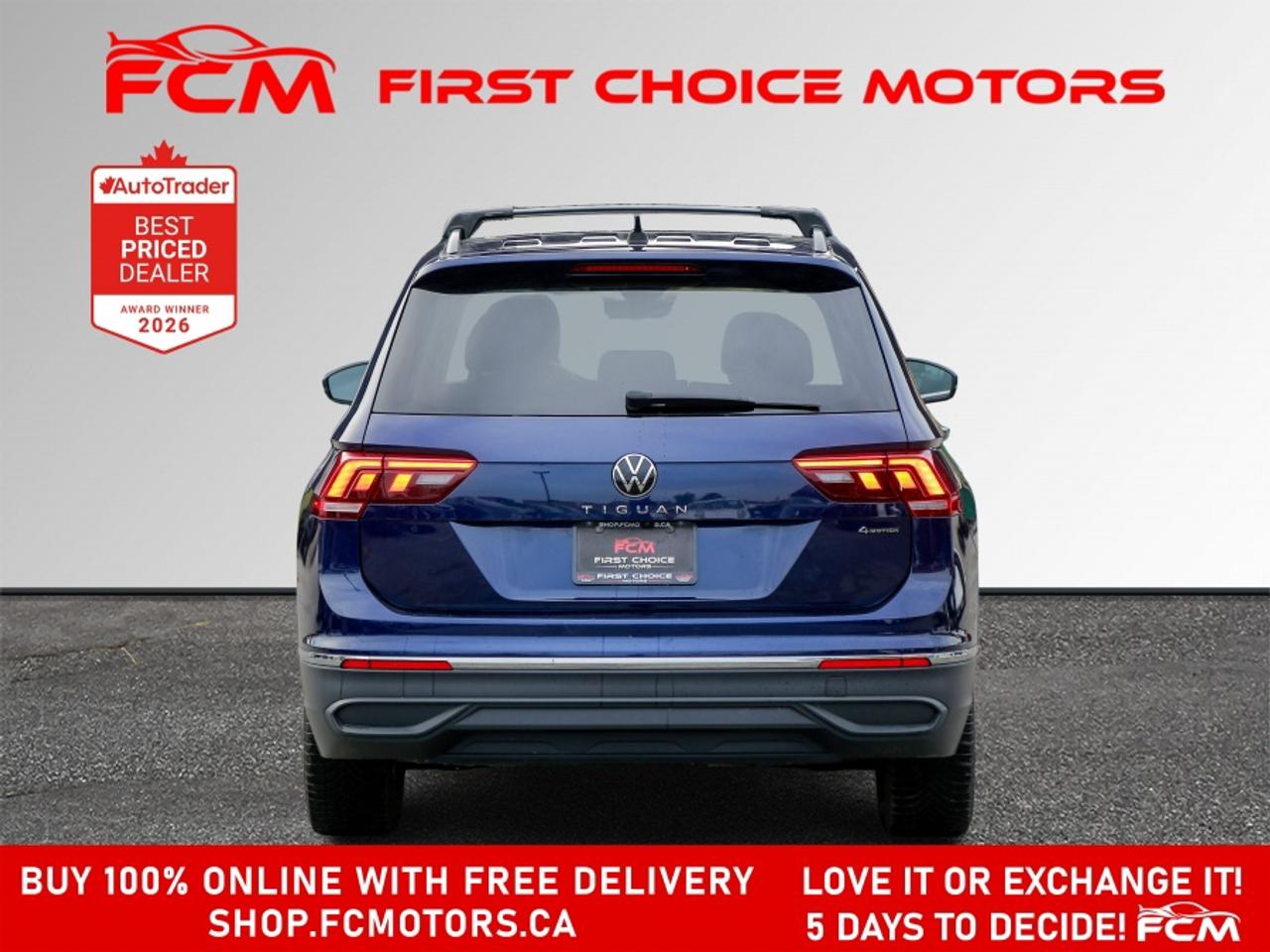 2022 Volkswagen Tiguan SE 4MOTION | FULLY CERTIFIED WITH WARRANTY Photo