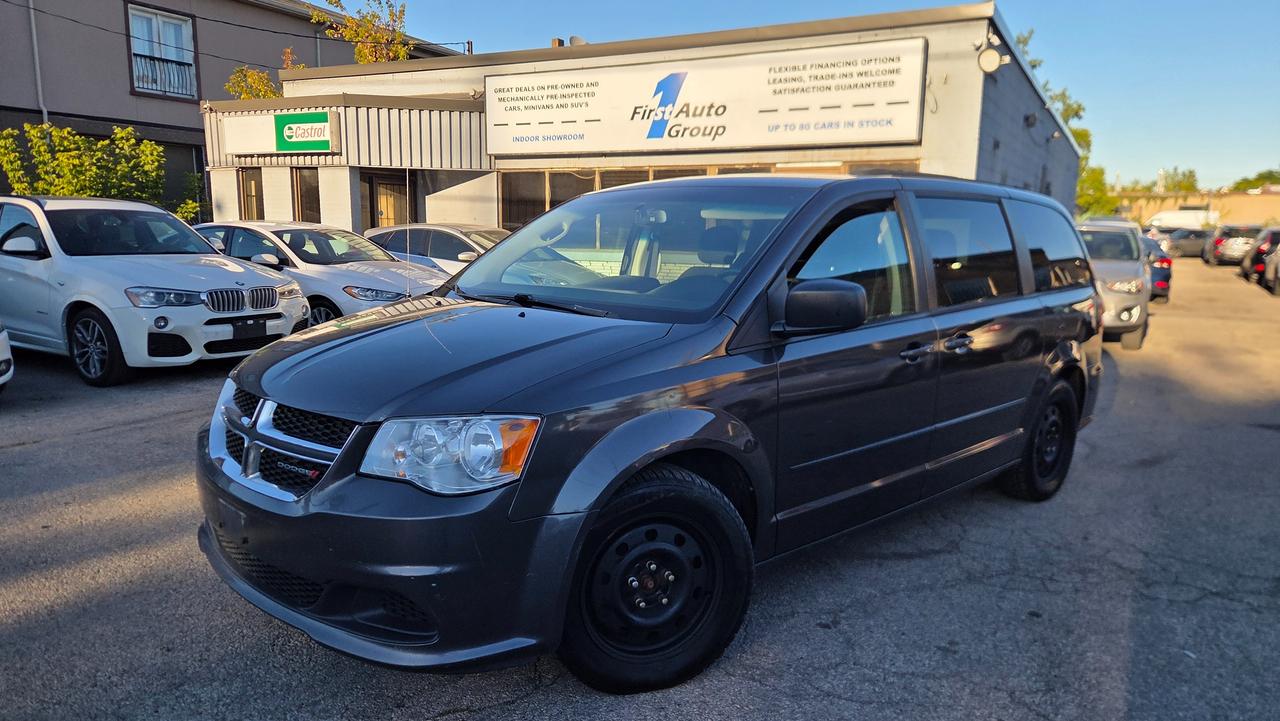 Gray 2016 Dodge Grand Caravan Minivan Front-Wheel Drive Automatic