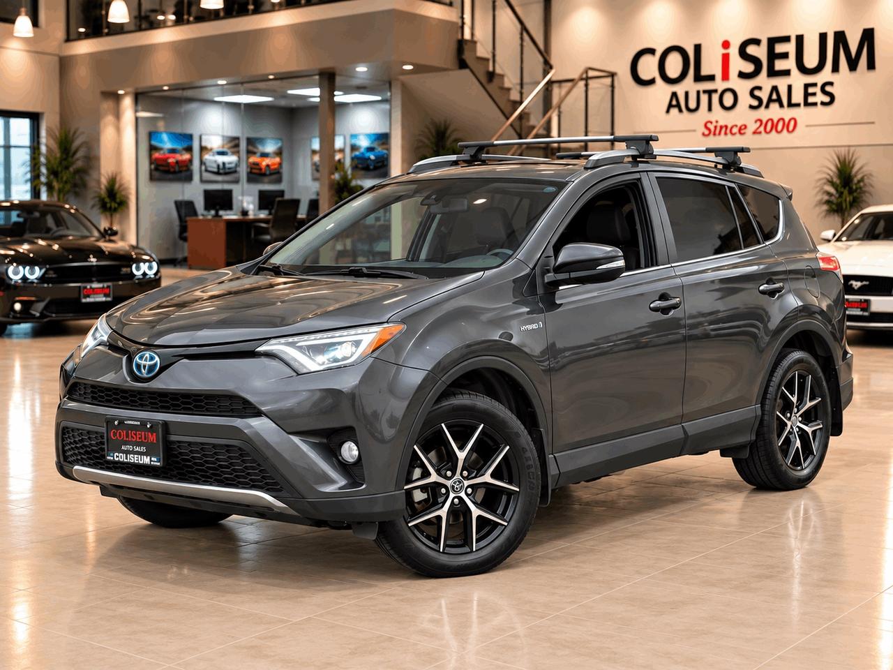 2017 Toyota RAV4 Hybrid SE HYBRID-AWD-LEATHER-SUNROOF-NAVIGATION-FULLY LOADED Photo0