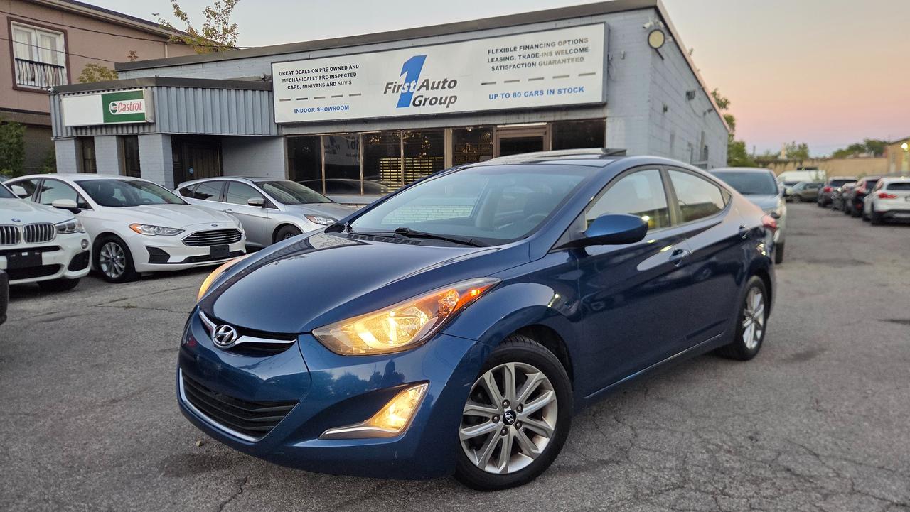 blue methalic 2016 Hyundai Elantra Sedan  Automatic