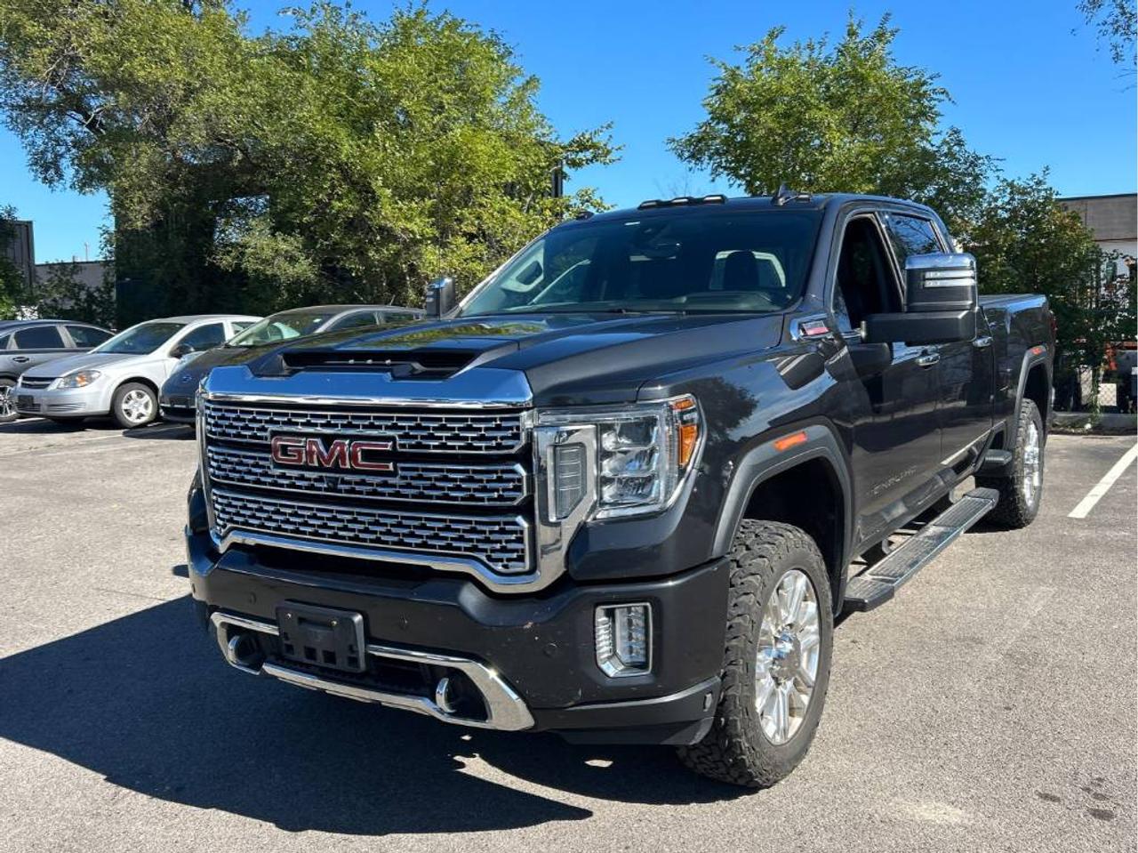 Black 2020 GMC Sierra 2500HD Pickup Truck Four-Wheel Drive Automatic