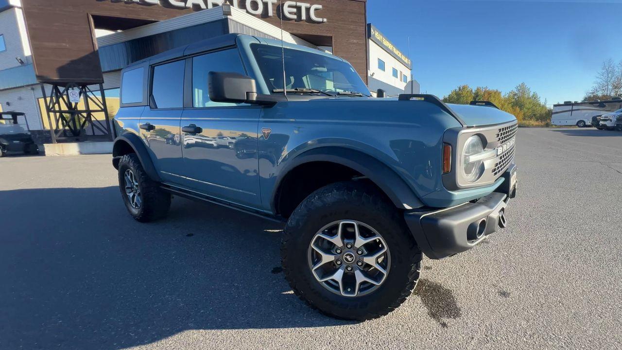 2022 Ford Bronco Badlands 4x4, MANUAL, LEATHER SEATS, CRUISE CONTROL, SIRIUS XM, REVERSE CAM!! Photo