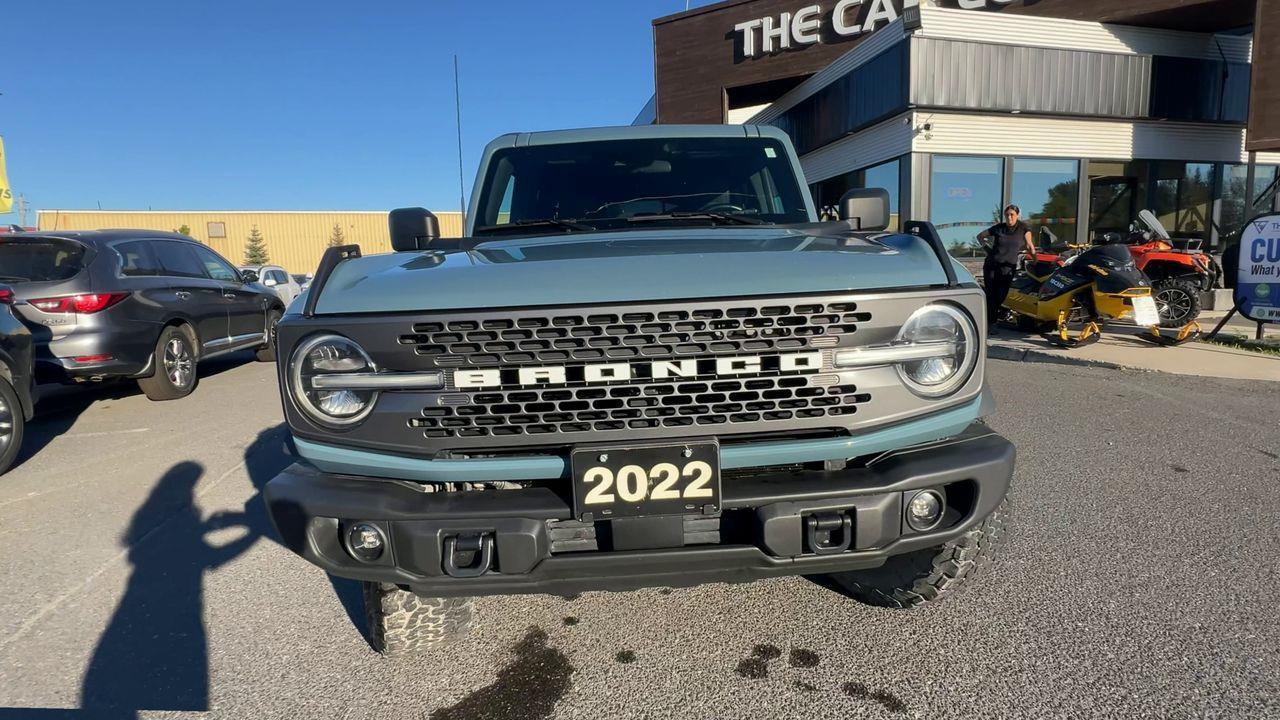 2022 Ford Bronco Badlands 4x4, MANUAL, LEATHER SEATS, CRUISE CONTROL, SIRIUS XM, REVERSE CAM!! Photo