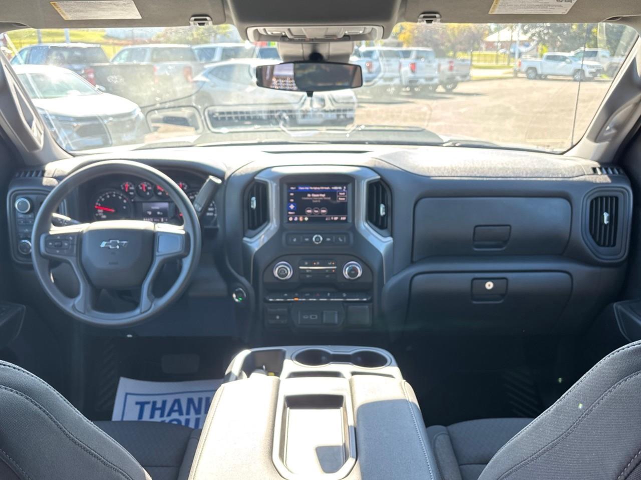 2026 Chevrolet Silverado 1500 Custom Trail Boss New 2026 Gas Powered V8 6 Passenger Crew Cab 4X4 Truck with a 2 Factory Installed Lift, Push Button Start with Remote Vehicle Start and a 7 Diagonal Touchscreen Radio with Wireless Apple CarPlay and W Photo