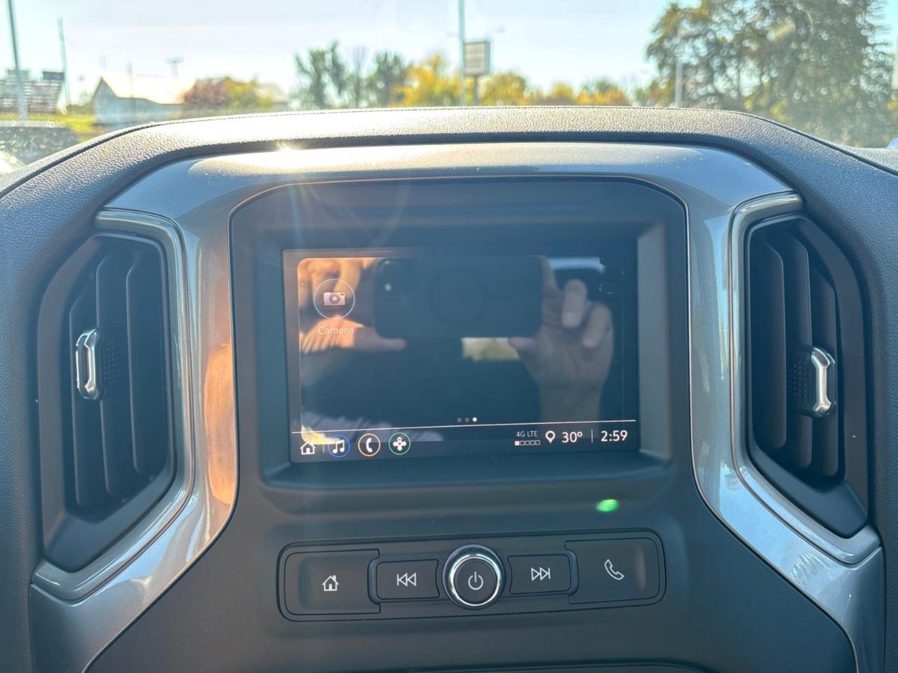 2026 Chevrolet Silverado 1500 Custom Trail Boss New 2026 Gas Powered V8 6 Passenger Crew Cab 4X4 Truck with a 2 Factory Installed Lift, Push Button Start with Remote Vehicle Start and a 7 Diagonal Touchscreen Radio with Wireless Apple CarPlay and W Photo