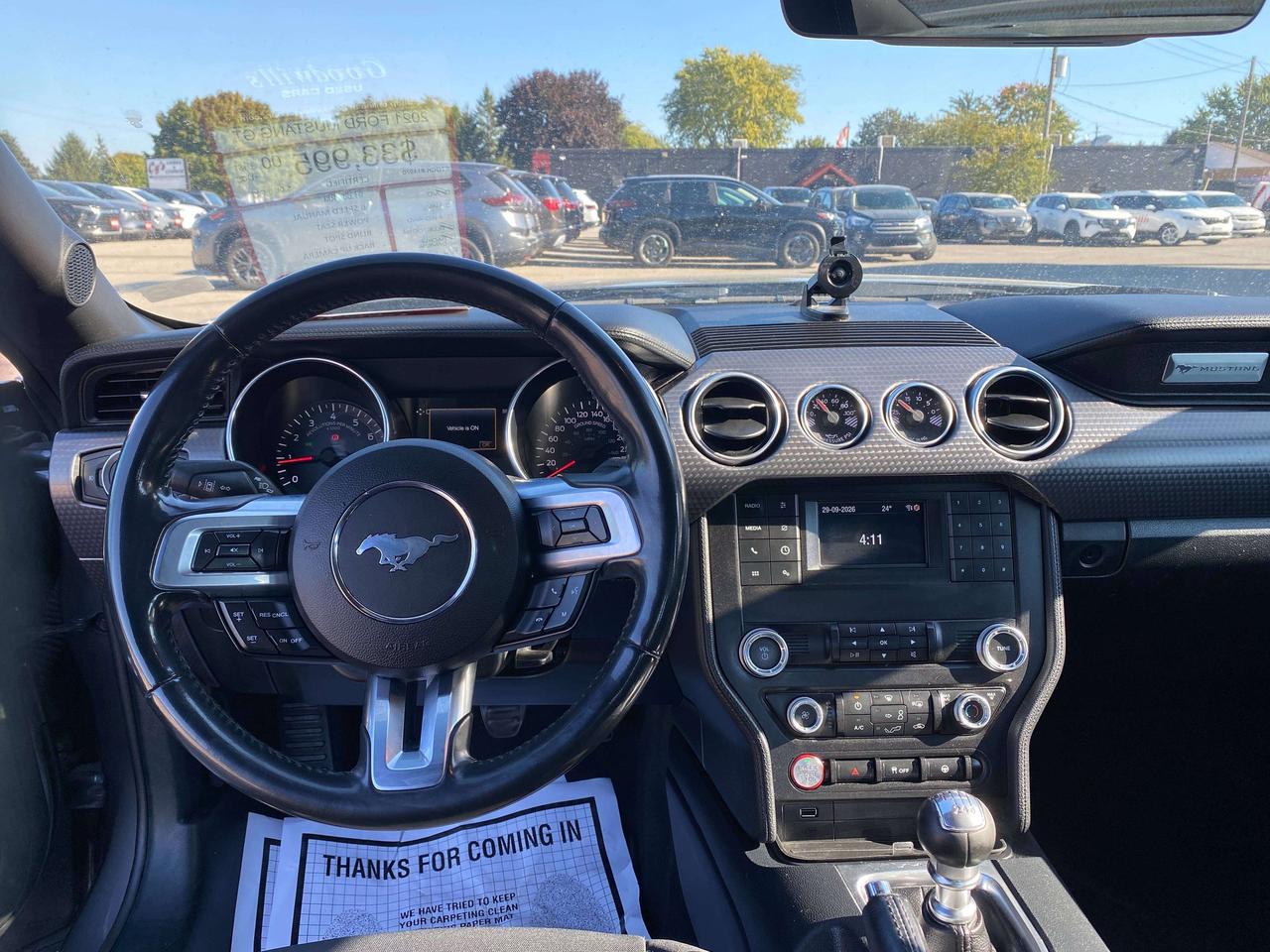 2021 Ford Mustang GT, 5 LITER, 6 SPEED MANUAL, 91 000 KMS! - Photo #12