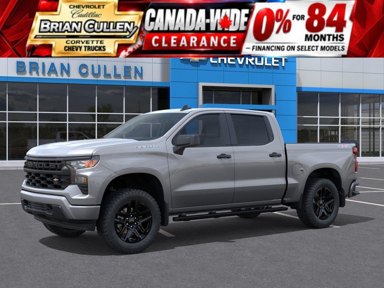 2026 Chevrolet Silverado 1500 Custom Crew Cab Short Box 4-Wheel Drive Custom Photo
