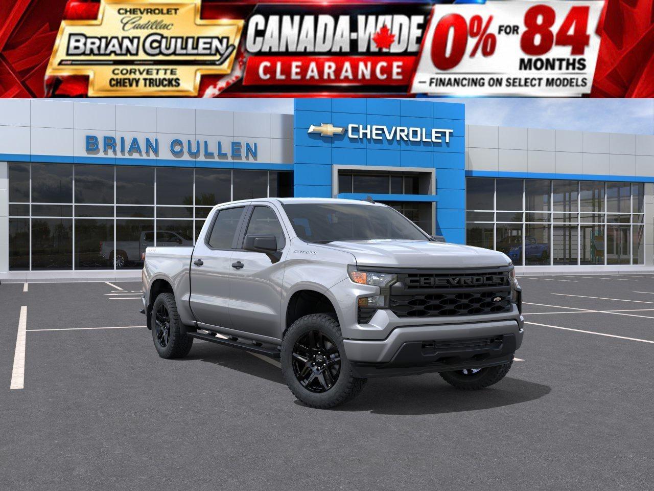 2026 Chevrolet Silverado 1500 Custom Crew Cab Short Box 4-Wheel Drive Custom Photo
