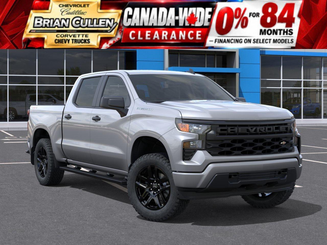 2026 Chevrolet Silverado 1500 Custom Crew Cab Short Box 4-Wheel Drive Custom Photo