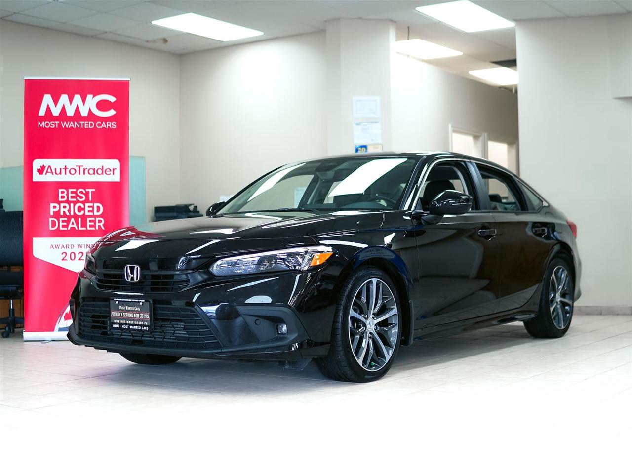 2023 Honda Civic TOURING | NAV | LTHR | ROOF | NO ACCIDENTS Photo