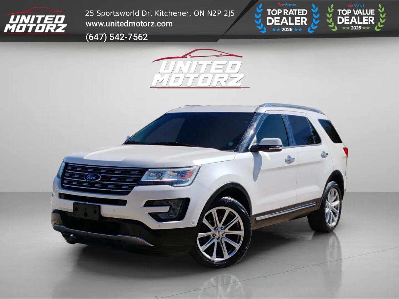 2017 Ford Explorer Limited 4WD 3.5L 6cyl~SAFETY CERTIFIED~ Photo