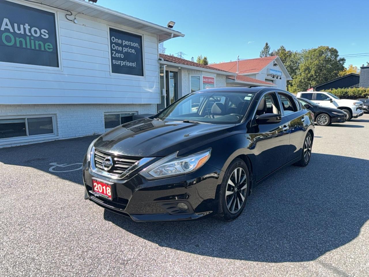 2018 Nissan Altima 2.5 SV-DRIVE ASSIST-POWER SUNROOF-HEATED SEATS-ALLOW WHEELS Photo