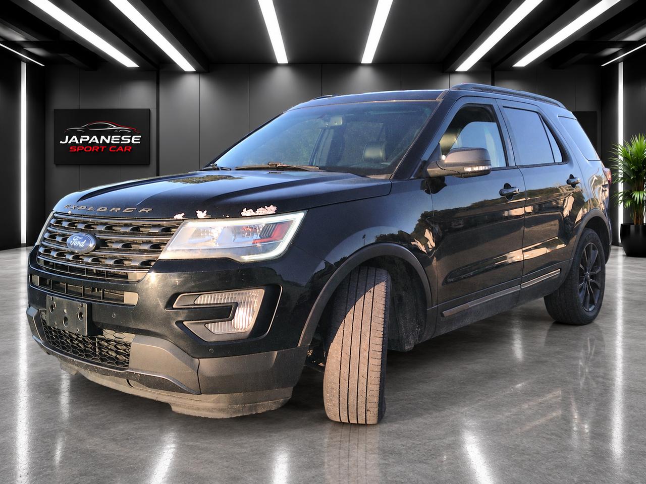 Black 2017 Ford Explorer SUV / Crossover All-Wheel Drive Automatic