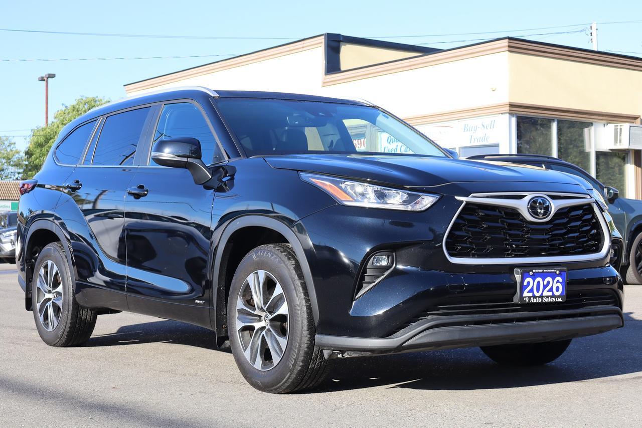 Black 2026 Toyota Highlander Hybrid SUV / Crossover All-Wheel Drive Continuously Variable Transmission