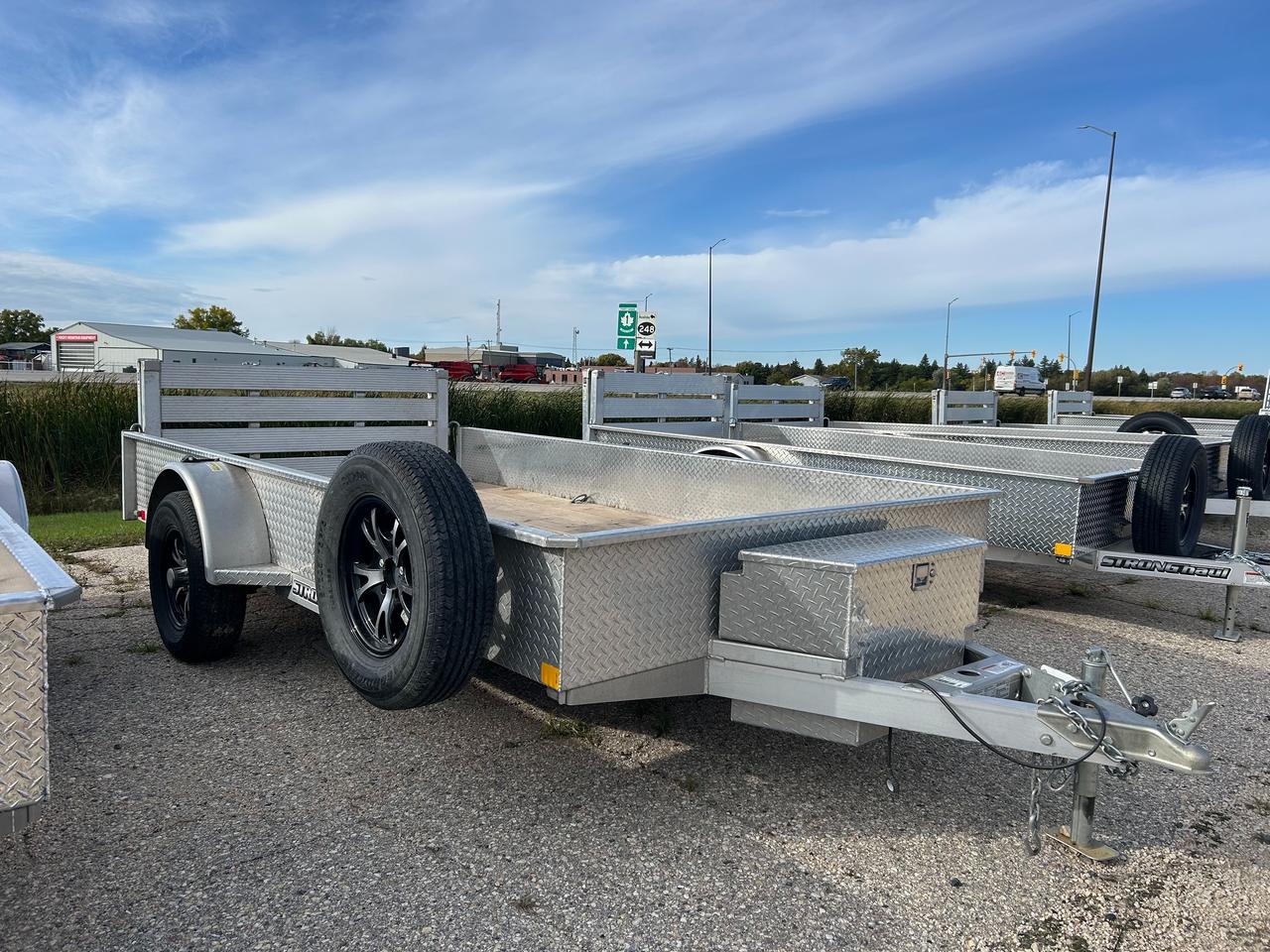 2023 Stronghaul Utility Trailer  76" x 14' Stronghaul Solid Side Trailer Photo