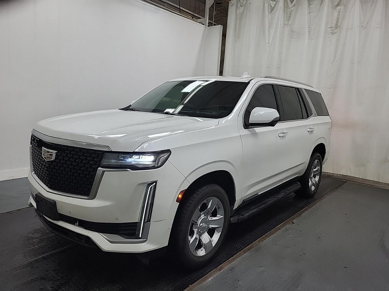 White 2021 Cadillac Escalade SUV / Crossover Four-Wheel Drive Automatic