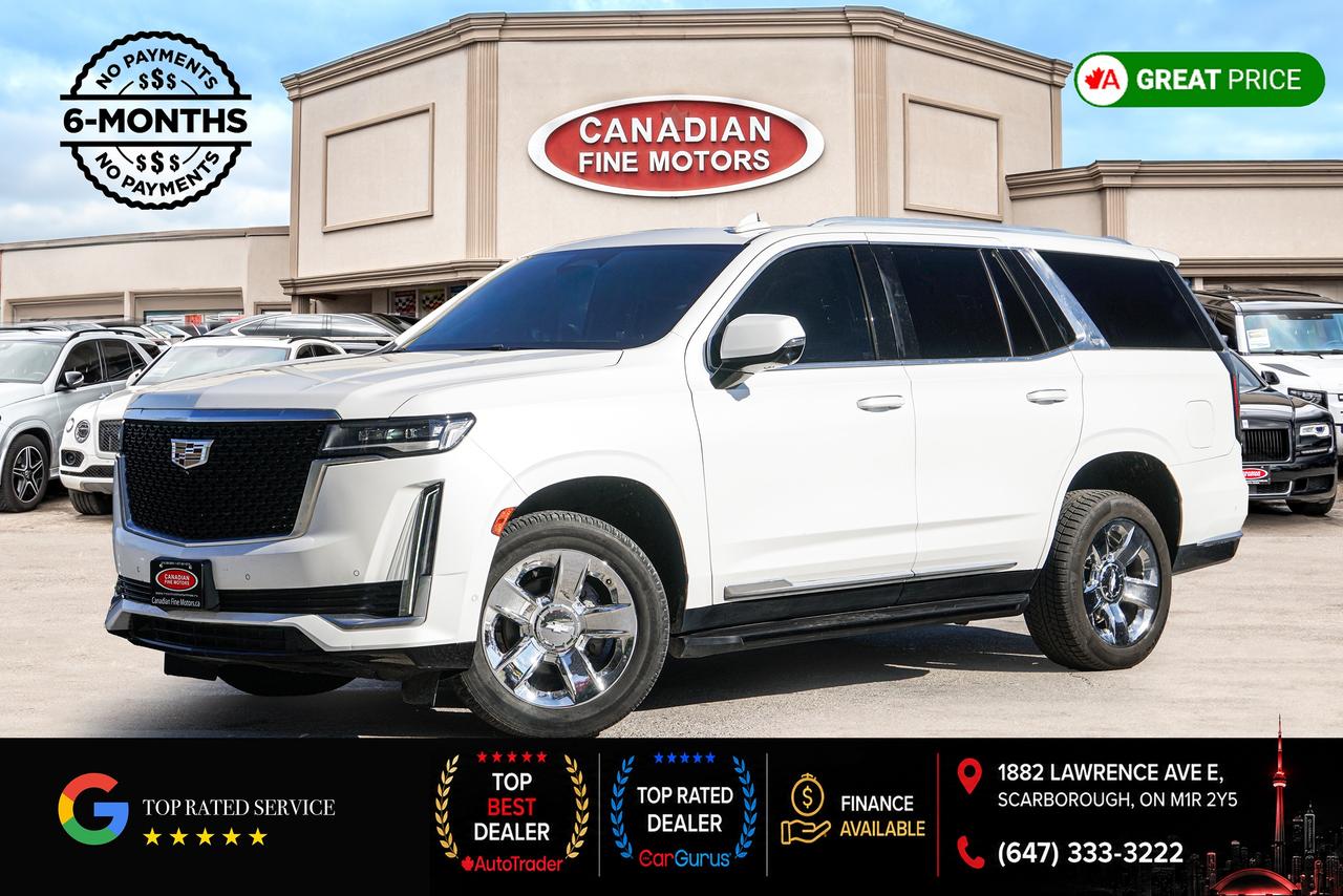 White 2021 Cadillac Escalade SUV / Crossover Four-Wheel Drive Automatic