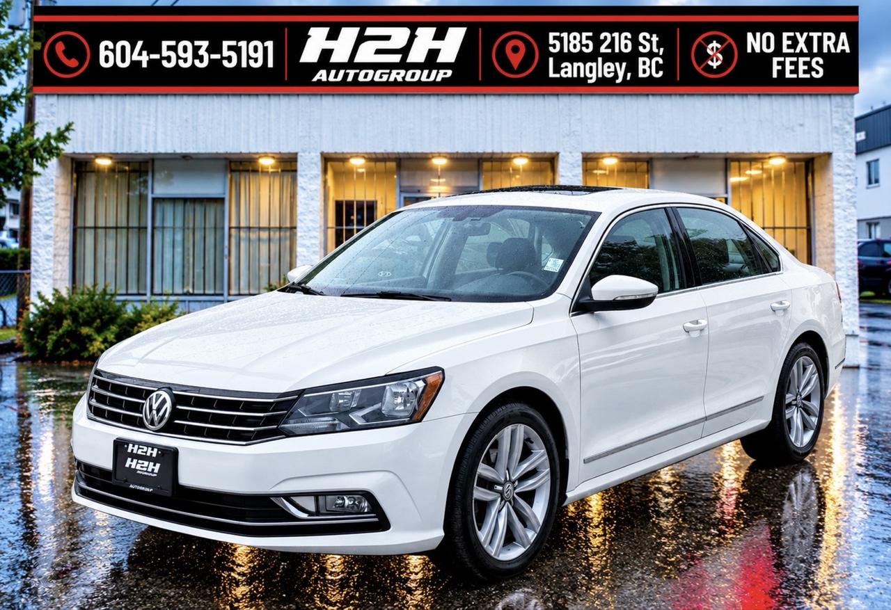  2016 Volkswagen Passat 1.8T SEL   