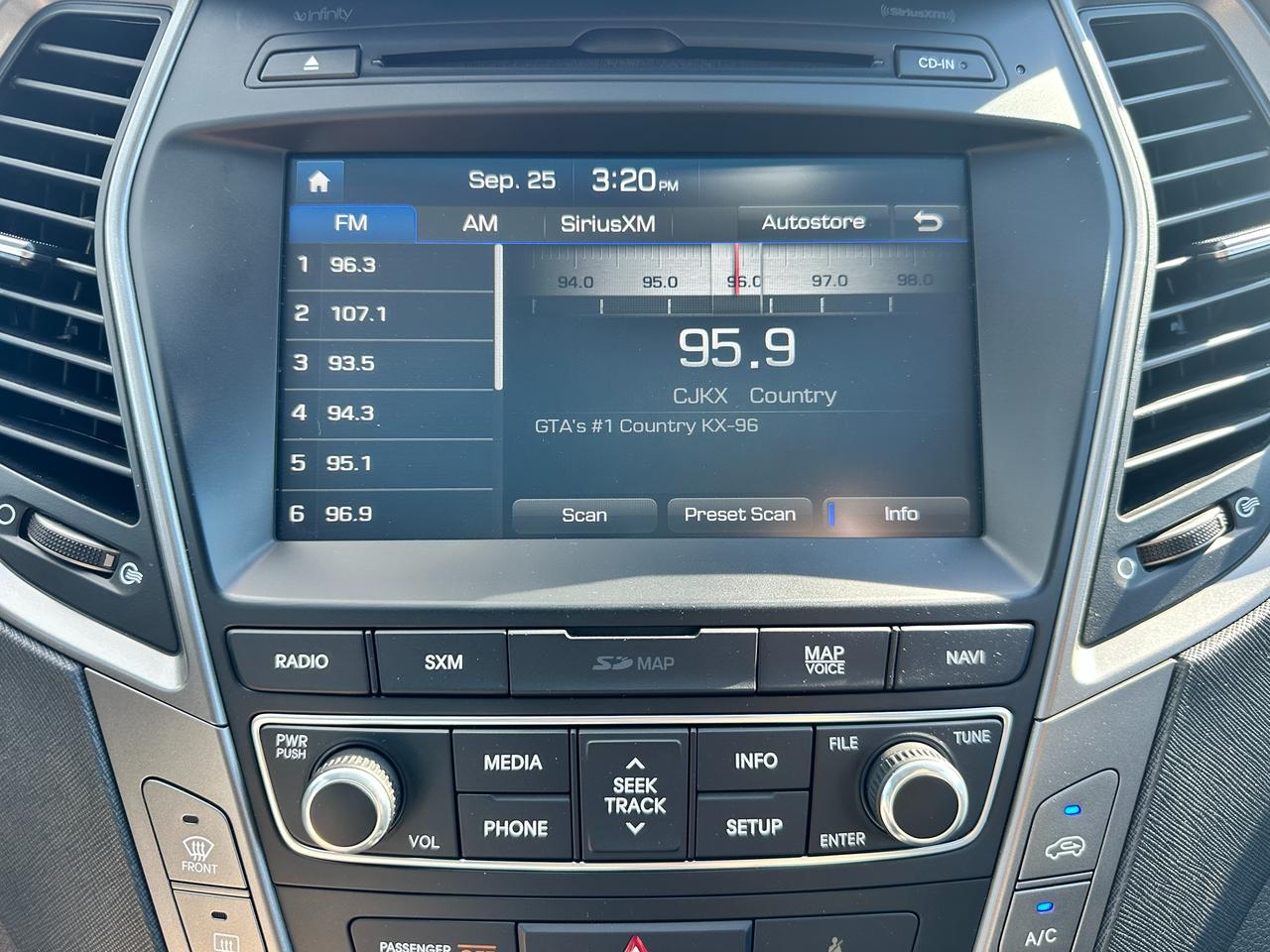 2018 Hyundai Santa Fe Sport LimitedAWD HTD/CLD-Leather PanoRoof RvCam XM NAV Photo
