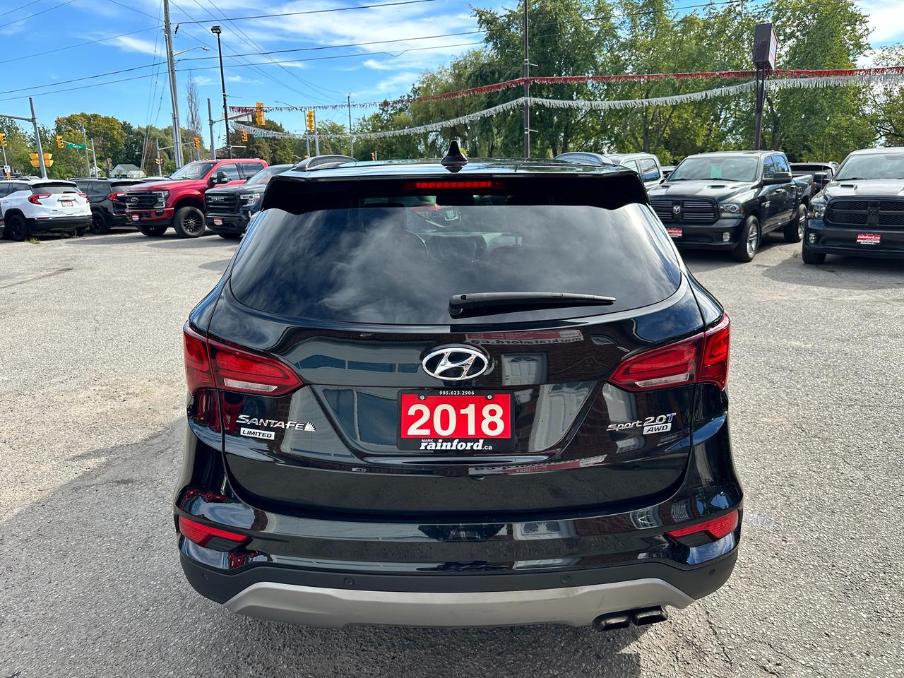 2018 Hyundai Santa Fe Sport LimitedAWD HTD/CLD-Leather PanoRoof RvCam XM NAV Photo
