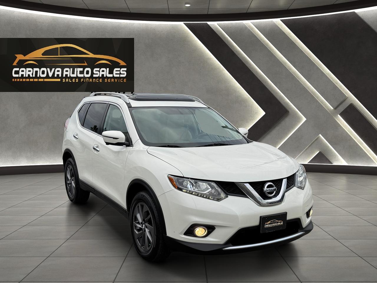 2016 Nissan Rogue SL AWD+CLEAN CARFAX *SUPER CLEAN* Leather+Roof Photo
