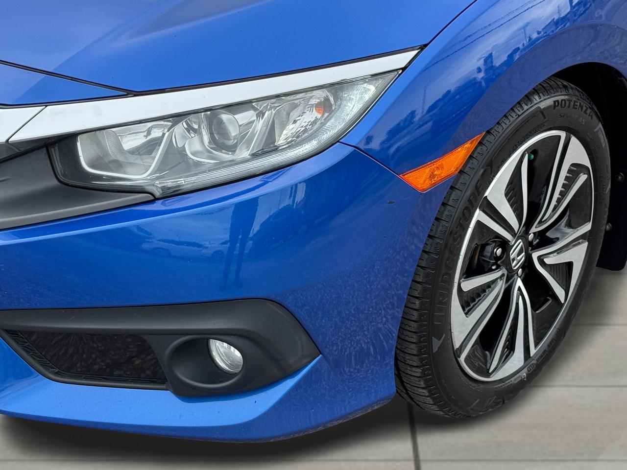 2018 Honda Civic EX-T+ONE OWNER+CLEAN CARFAX+Roof+LKA Photo