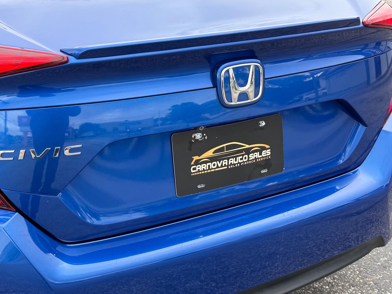 2018 Honda Civic EX-T+ONE OWNER+CLEAN CARFAX+Roof+LKA Photo