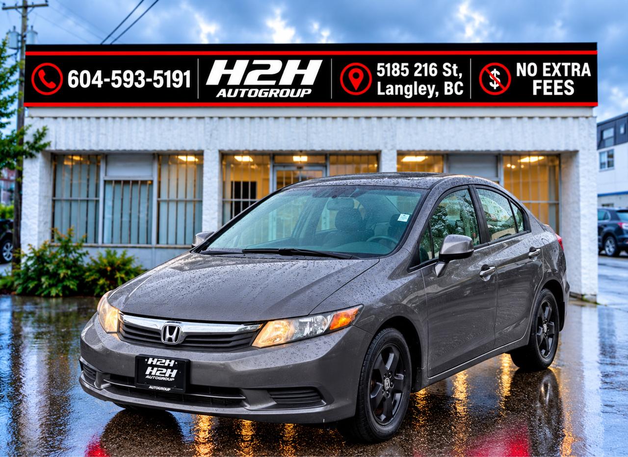 2012 Honda Civic FINANCING AVAILABLE Photo1