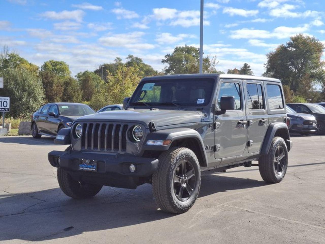 2022 Jeep Wrangler Unlimited Sport Altitude 4x4 | 6-Speed Manual | Heated Seats + Steering | Nav and Sound Group & More Photo