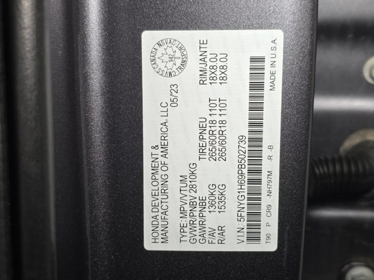 2023 Honda Pilot TrailSport Photo