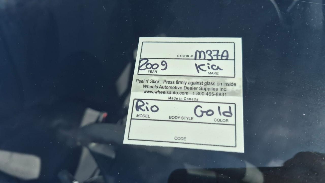2009 Kia Rio EX, AUTO, SEDAN, ONLY 50,000KMS, 4 CYL, CERTIFIED Photo