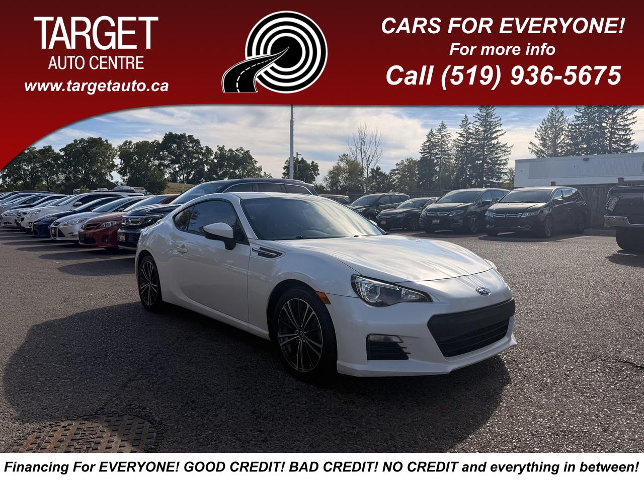White 2013 Subaru BRZ Coupe Rear-Wheel Drive Manual