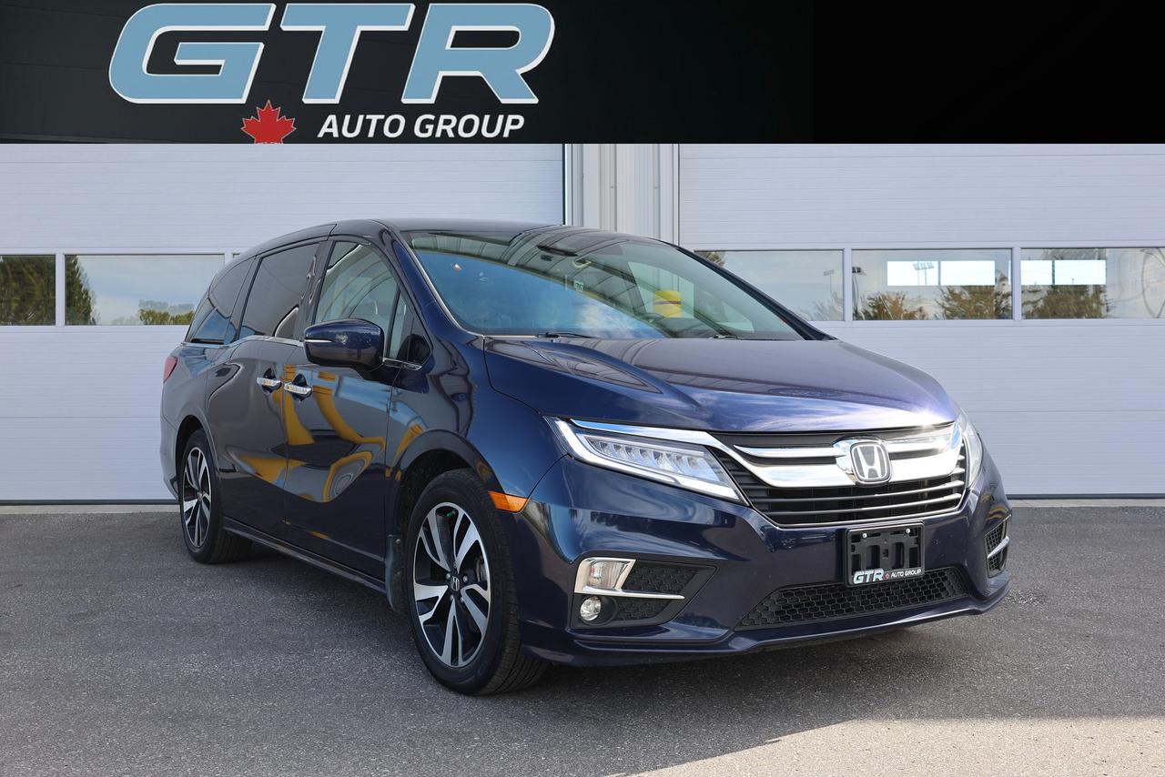 Blue 2018 Honda Odyssey Minivan Front-Wheel Drive Automatic