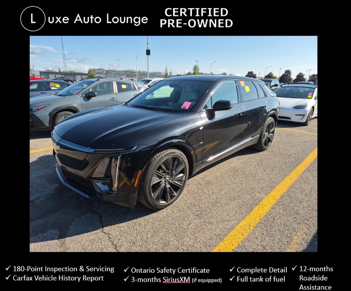 2024 Cadillac LYRIQ SPORT 3 - PANO SUNROOF, REMOTE START, LOADED!!