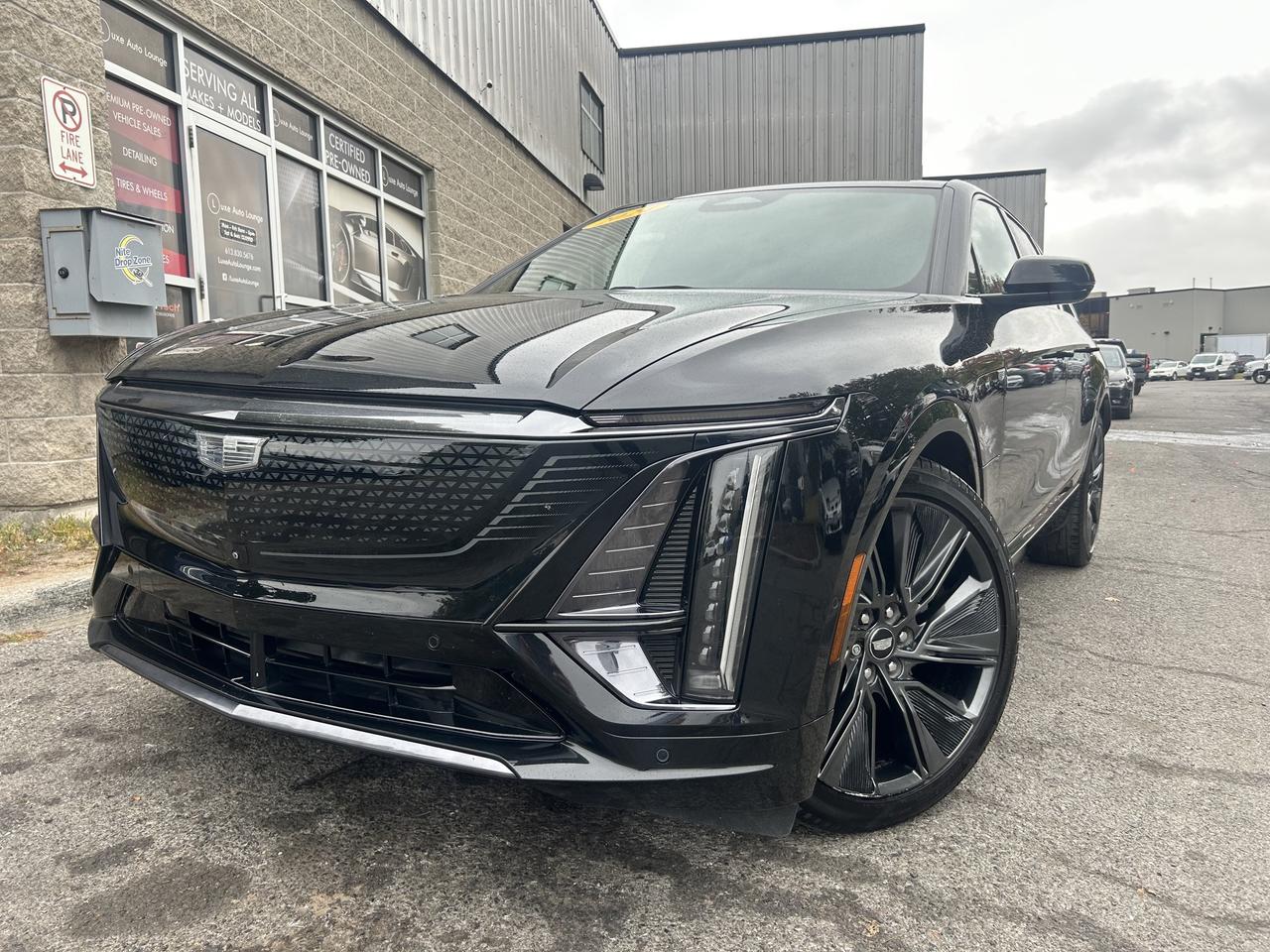 Black 2024 Cadillac LYRIQ SUV / Crossover Rear-Wheel Drive Automatic