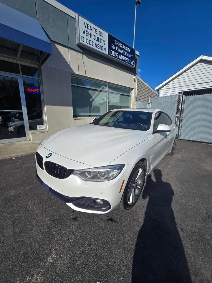 White 2015 BMW 4 Series Sedan All-Wheel Drive Automatic