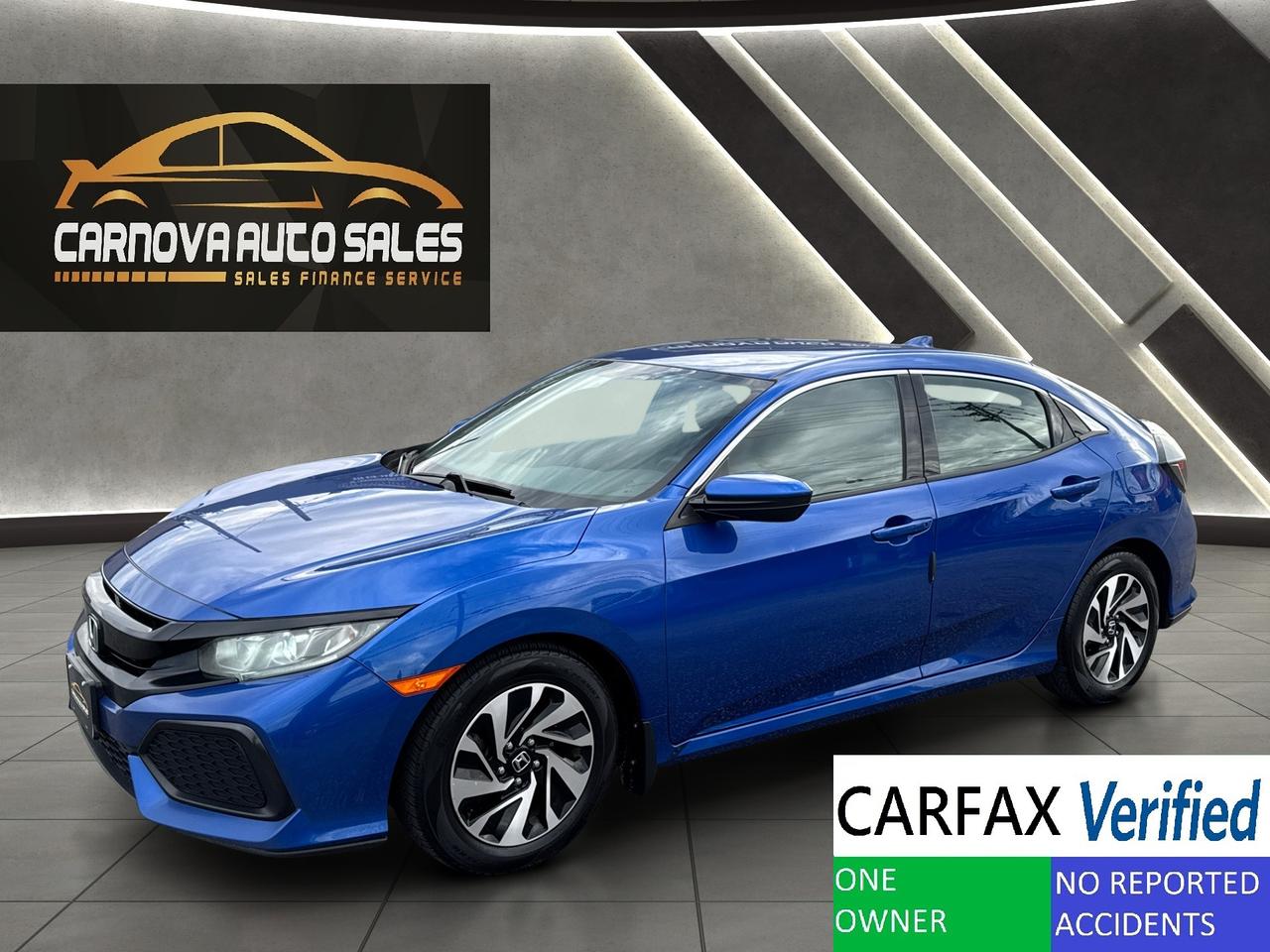 2017 Honda Civic LX+ONE OWNER+CLEAN CARFAX+SUPER CLEAN Photo0
