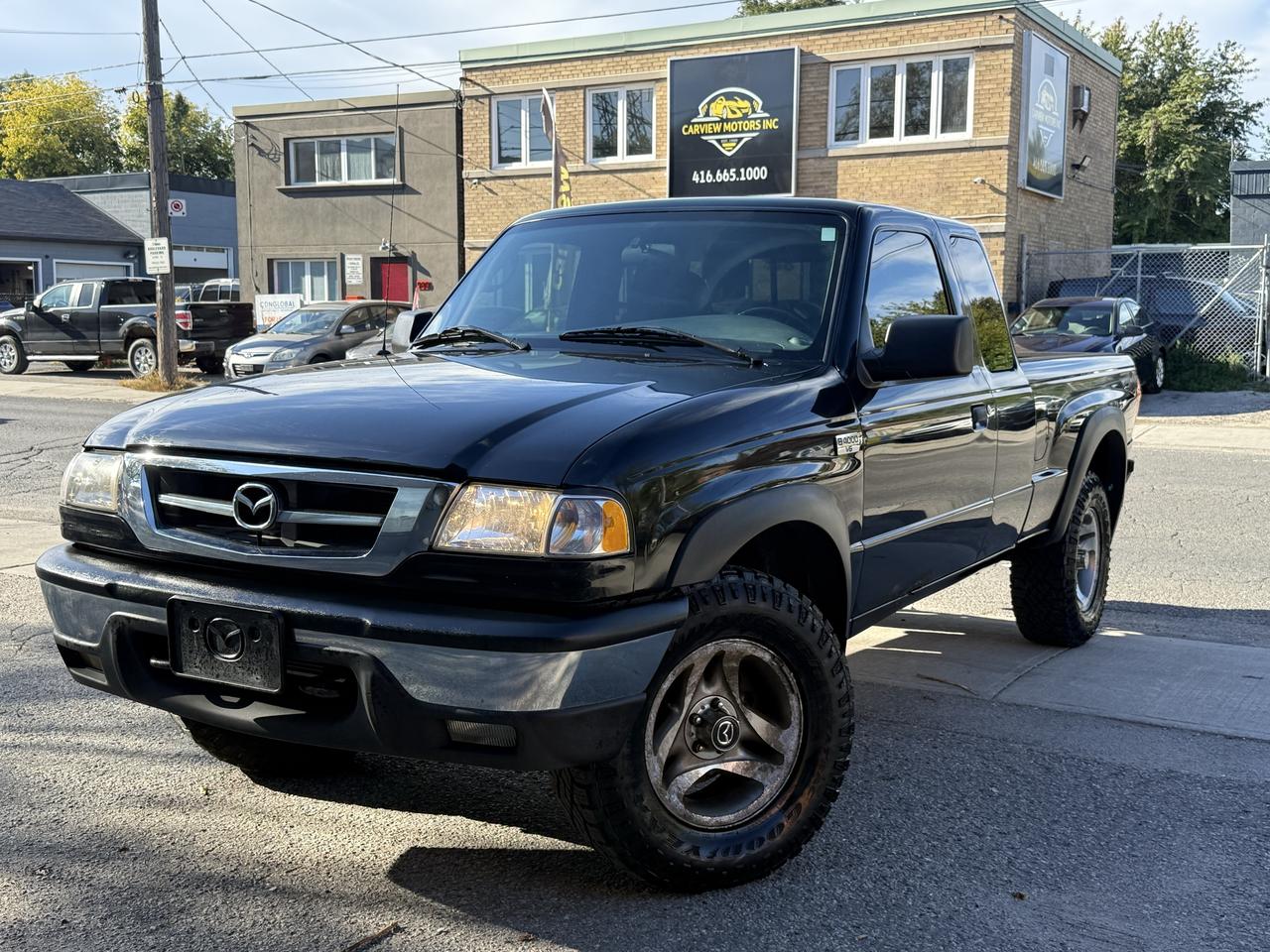Black 2007 Mazda B-Series Pickup Truck Automatic